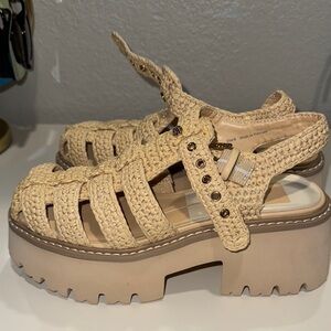 Dolce Vita Tan Platform Sandals
